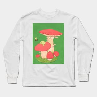 tiny toad makes a new enemy Long Sleeve T-Shirt